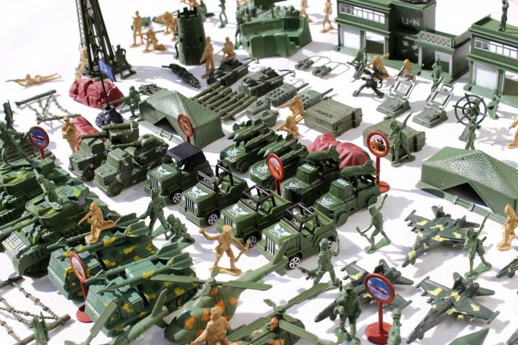 军事模型 二战士兵军团模型 428件套装玩具 穿越 海陆空军事大战 产品
