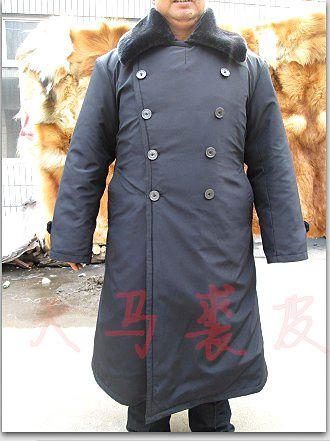 供应皮毛一体羊皮大衣军大衣中老年男女防寒服羊皮袄加厚保暖