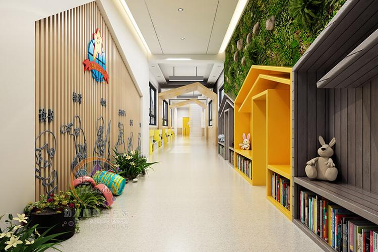 福州幼儿园走廊设计效果图