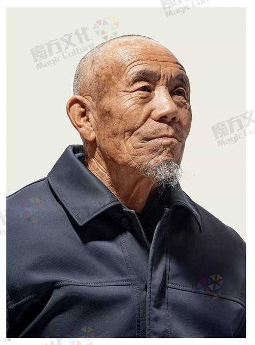 魔方头像照片2周洪河人物肖像半身像局部五官头带手多角度素描石