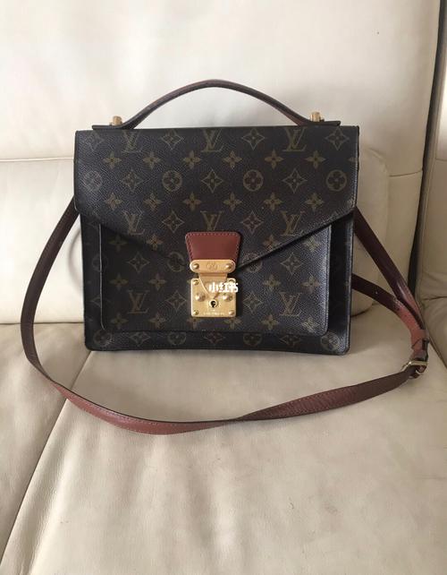 lv 蒙梭邮差包28cm 公文77邮差包_邮差包_路易威登怎么样_中古包_穿