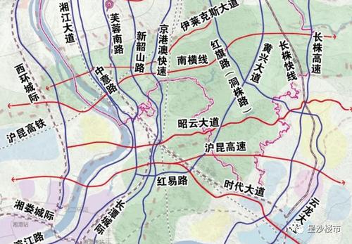 牛了!长沙星沙这条主干道,将对接g107直达湘潭!