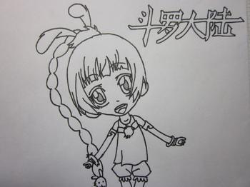 小舞动漫简笔画