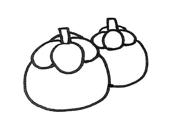 学画山竹简笔画步骤教程