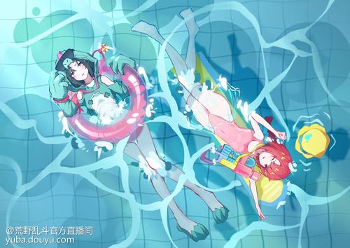 荒野乱斗同人:夏天到了,来跟巴兹和杰西一起玩水吧_荒野乱斗的鱼吧_鱼