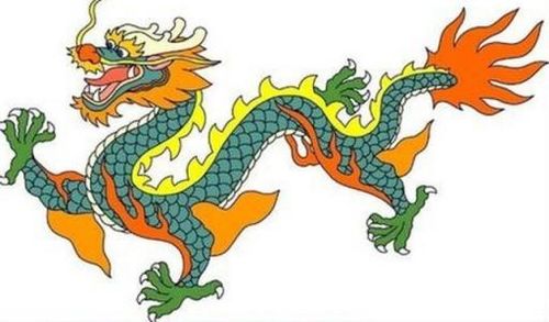 简笔画中龙应该如何上色