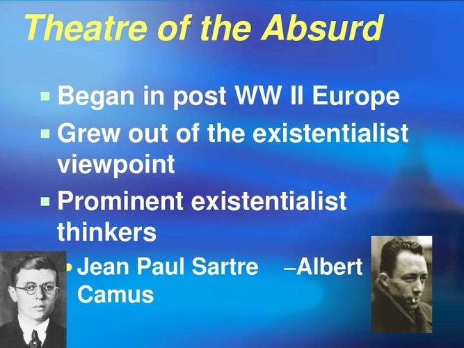 the theater of the absurd美国荒诞戏剧ppt