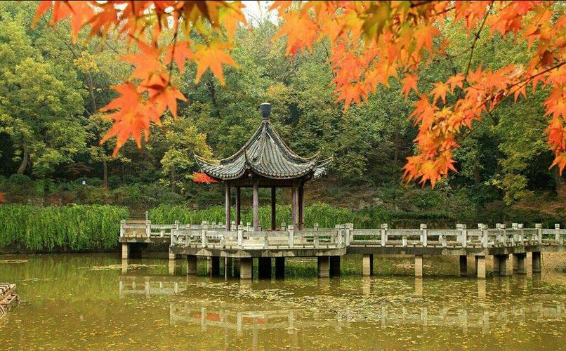 赏金陵古城秋景