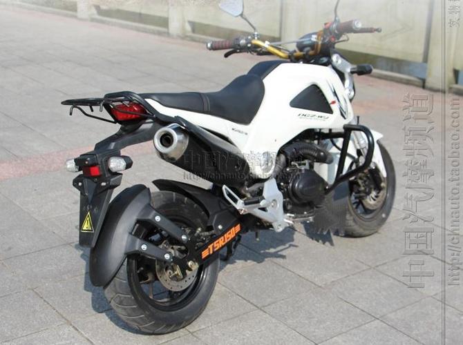 望江gtr150大公仔联统小猴子本田msx川崎z125摩托车改装后挡泥板