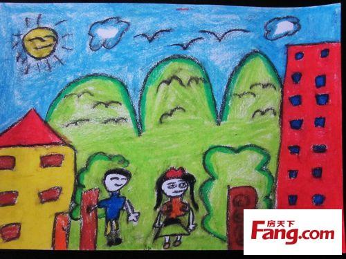 "畅想明日之家"儿童绘画大赛,让孩子们用画笔将自己的梦想家园描绘