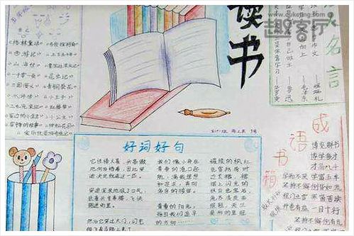 读书手抄报图片大全关于儿童读书手抄报图片