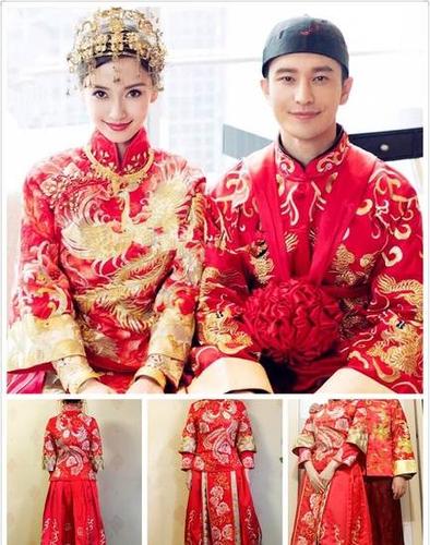 baby同款奢华秀禾服