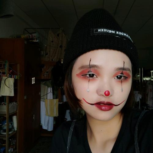 万圣节妆容_万圣节去哪玩_妆容_眼影_眼线_小红书