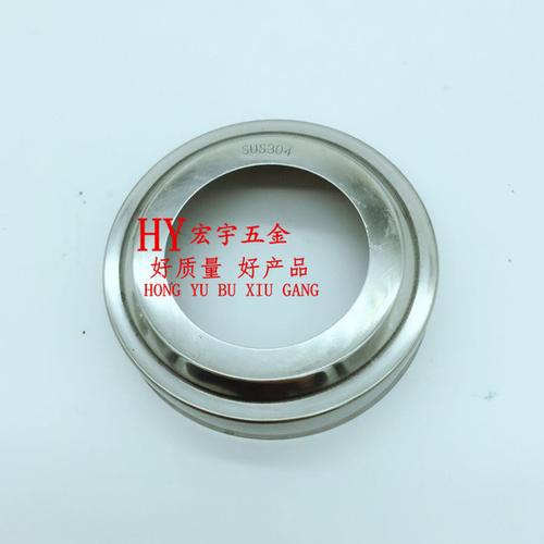 立柱圆管遮丑盖配件 不锈钢装饰盖楼梯栏杆扶手盖 304