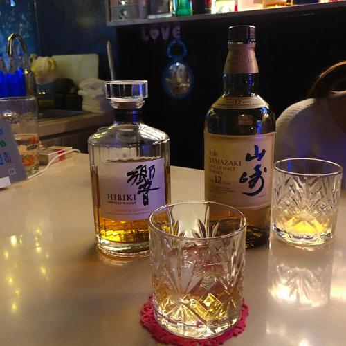 今天喝的伏特加,威士忌