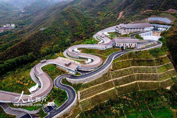 航拍2022北京冬奥会冬残奥会国家雪车雪橇中心