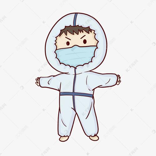 疫情穿防护服医生