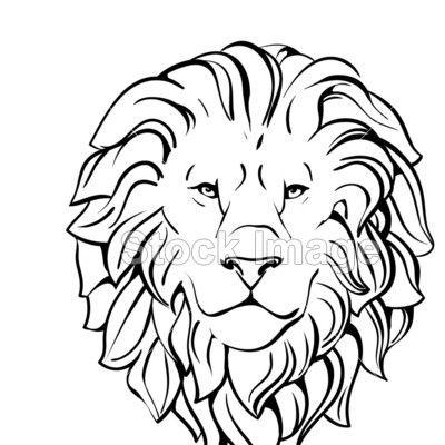 狮子的简笔画头像图片大全大图