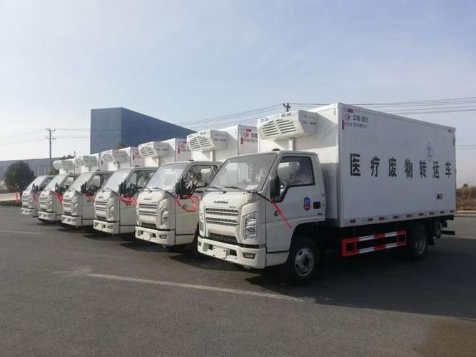 程力医疗废物转运车为环保添彩