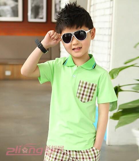 2017年潮流夏季男生儿童短发发型图片