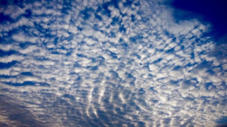 北京玉渊潭的云