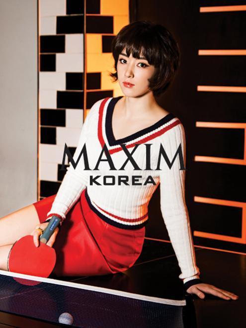 世界女乒第一美女徐孝元成人杂志写真,体态丰盈,皮肤白嫩吸睛!