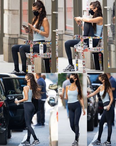 穿搭灵感| bellahadid近期健身街拍_健身_穿搭_街拍_贝乐怎么样_发型