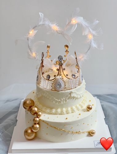 10776双层皇冠蛋糕_蛋糕_皇冠蛋糕_美食_美食展示
