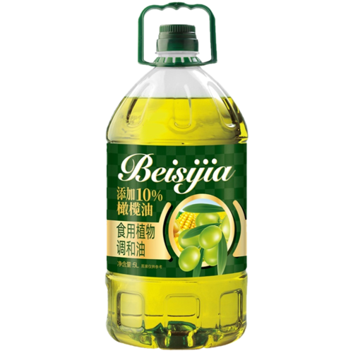 倍思家10橄榄油食用油植物清香调和油炒菜家用色拉油大桶装5l