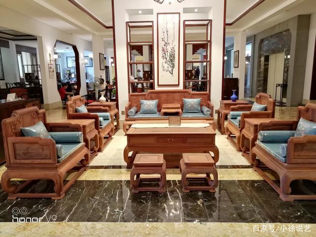 红木家具摆放实例