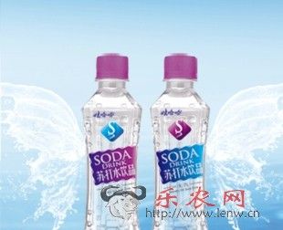 娃哈哈苏打水无汽饮料350ml蓝紫红色原味治痛风