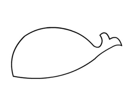 儿童简笔画,鲸鱼的简笔画大全【动画步骤】