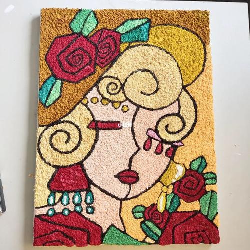 纸浆画_临摹_画_文化_绘画