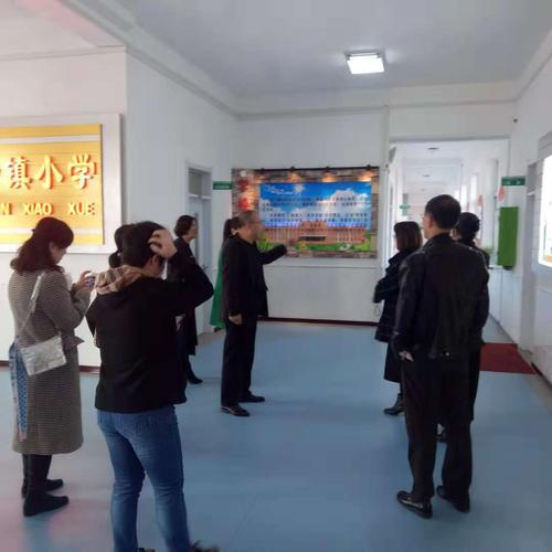 辽阳市政协领导莅临灯塔市铧子镇小学调研教育状况