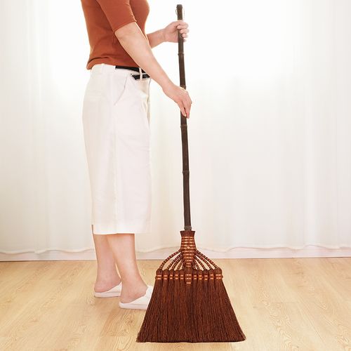 木地板扫把软毛家用单个大扫帚长柄不弯腰加厚加宽大号扫地笤帚棕