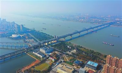 空中俯瞰长江最美岸线