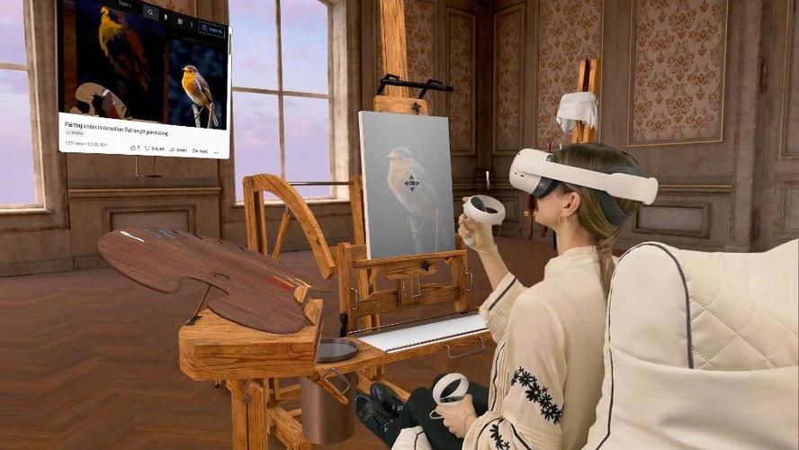 给大家推荐一款vr绘画软件vermillion