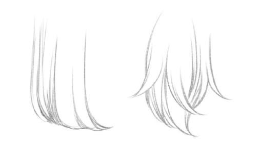 头发的画法如何画出自然的头发