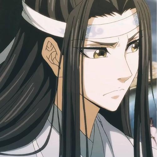 魔道祖师动漫 蓝忘机头像 蓝忘机:忘却机巧心,为谁破雅正