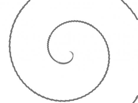 螺旋的简笔画