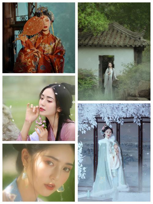 汉服拍照姿势大盘点,别再傻傻的比个剪刀手_写真_汉