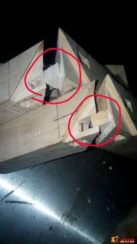 三碰尖,粽角榫安装技巧