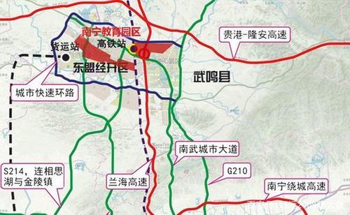 广西南宁市为什么要建设武鸣大学城,而不是西乡塘大学