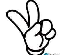 表情比爱心的手势简笔画手指比爱心简笔图片格格表情