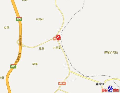 国道210线2717公里 550米地图