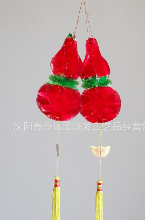 批发定制彩色,红色端午节纸葫芦