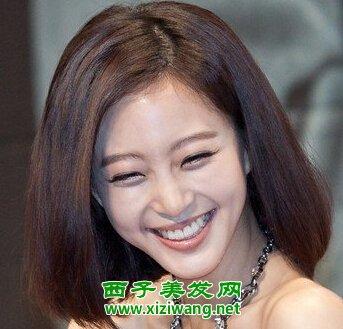 长脸瘦脸女生适合的发型(4)