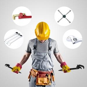 水暖工扳手管子套装修水五金工具号钳板子扳子包邮水管管钳子活动