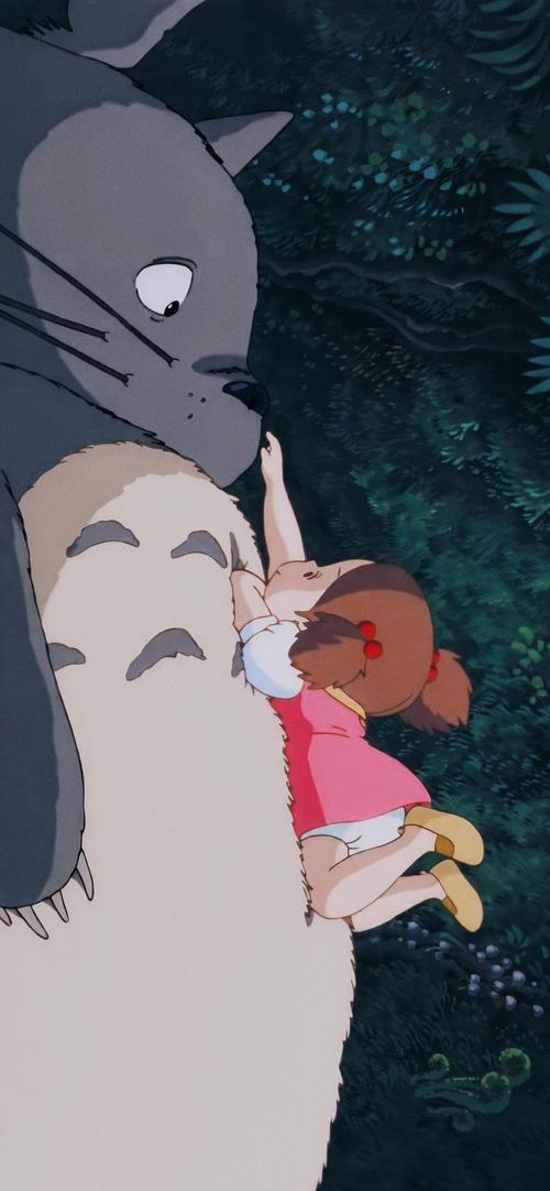 日系治愈向壁纸,千与千寻龙猫壁纸