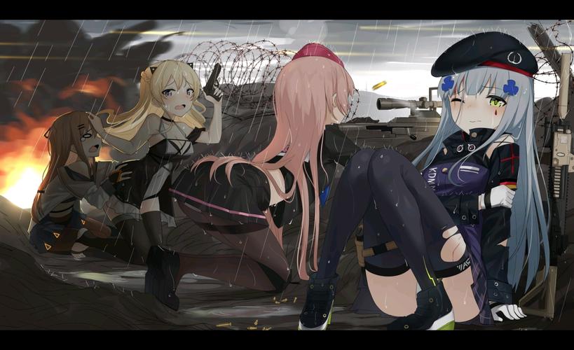 人型们在前线是这样战斗的少女前线美图